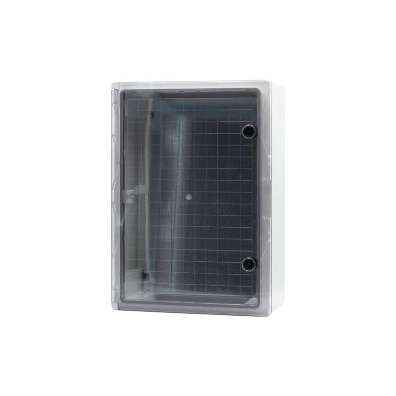 Obudowa z tworzywa  350x500x190  IP65 drzwi transparentne