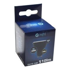 Żarówka LED 6W GU10 3000K czarna