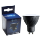 Żarówka LED 6W GU10 3000K czarna
