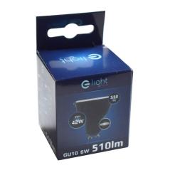 Żarówka LED 6W GU10 4000K czarna