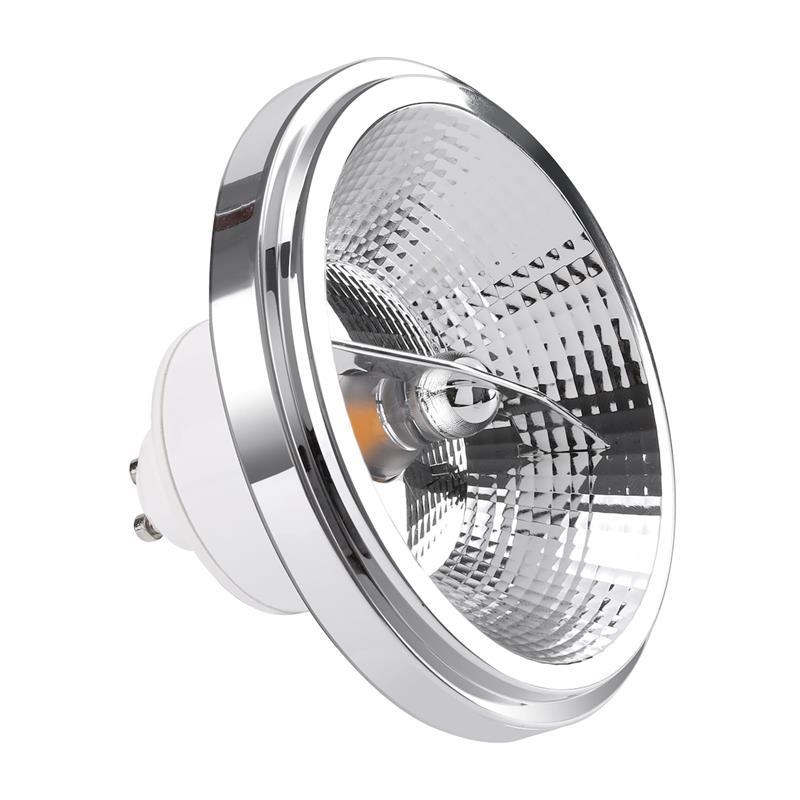 Żarówka AR111 - 10,5W GU10 4000K Czarny z odbłyśnikiem