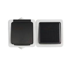 Kanlux Tekno szary - łącznik natynkowy jednobiegunowy i gniazdo natynkowe  IP54