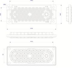 Przepust panel membranowy PM-B-50