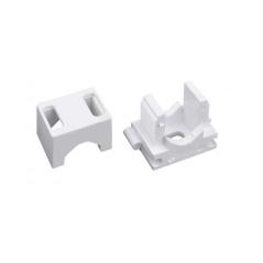 Uchwyt montażowy kablowy zatrzaskowy łączeniowy UM-16 biały (50 szt.)