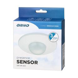 Czujnik ruchu sufitowy z regulacją zasięgu OR-CR-253 biały Orno