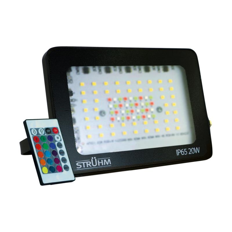 Naświetlacz LED TABLET LED 20W RGBW czarny