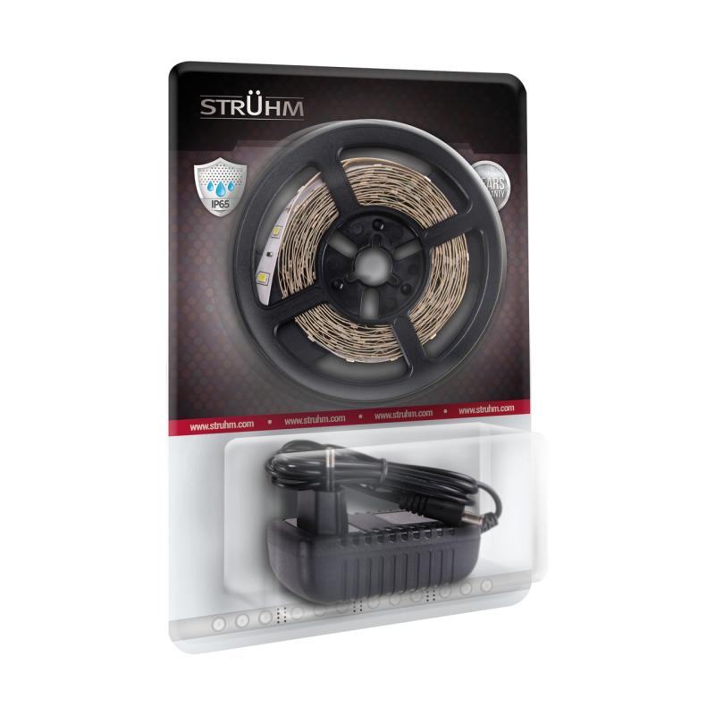 Taśma LED LATE 3m 180 4000K IP65 z zasilaczem