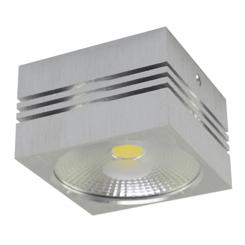 Oprawa sufitowa natynkowa tuba kwadratowa  GUSTI LED 10W 4000K