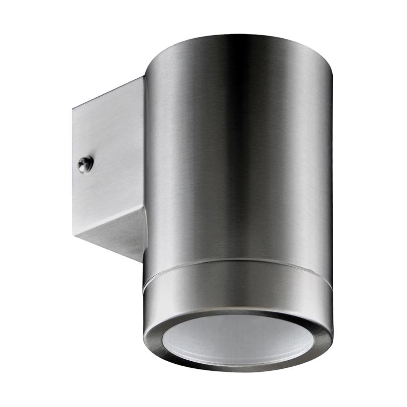 Kinkiet zewnętrzny ogrodowy elewacyjny ASTER GU10 IP54 inox