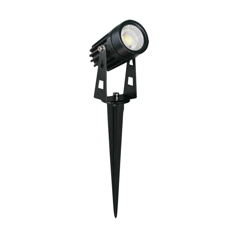 Lampa ogrodowa wbijana PLANT 3W czarna 4500K