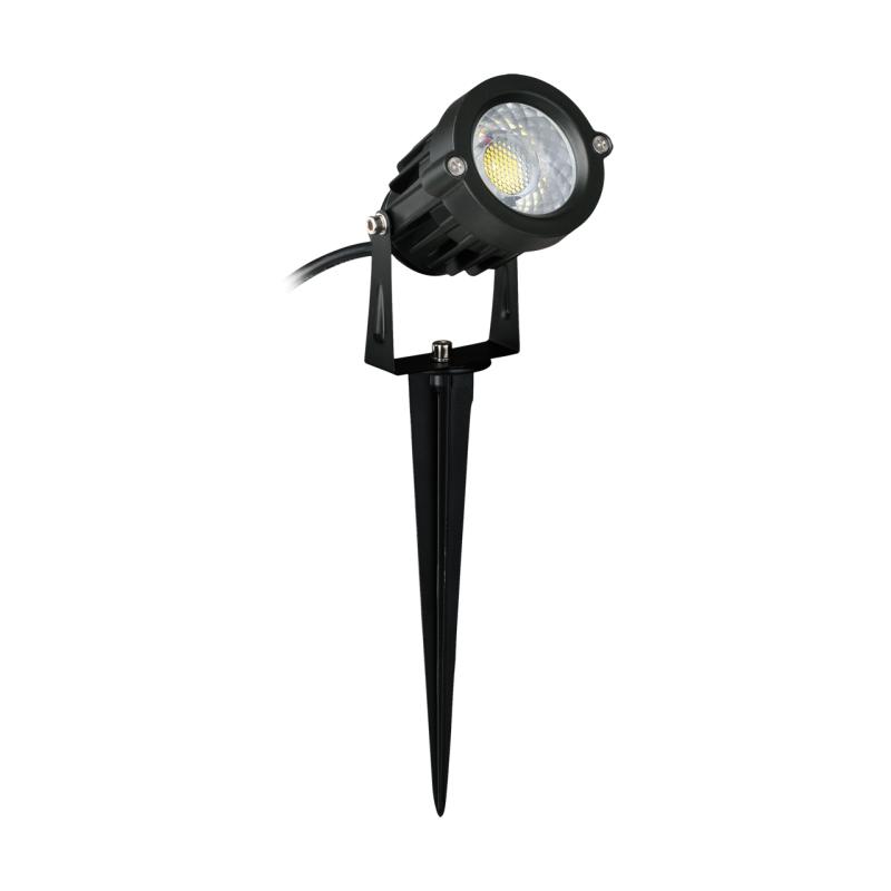 Lampa ogrodowa wbijana PLANT 5W czarna 4500K