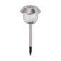 Lampa ogrodowa wbijana solarna TULIP 36 0,06W 6500K chrom