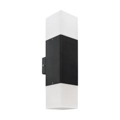 Kinkiet zewnętrzny ogrodowy elewacyjny GRYF 2xE27 D IP54 czarny