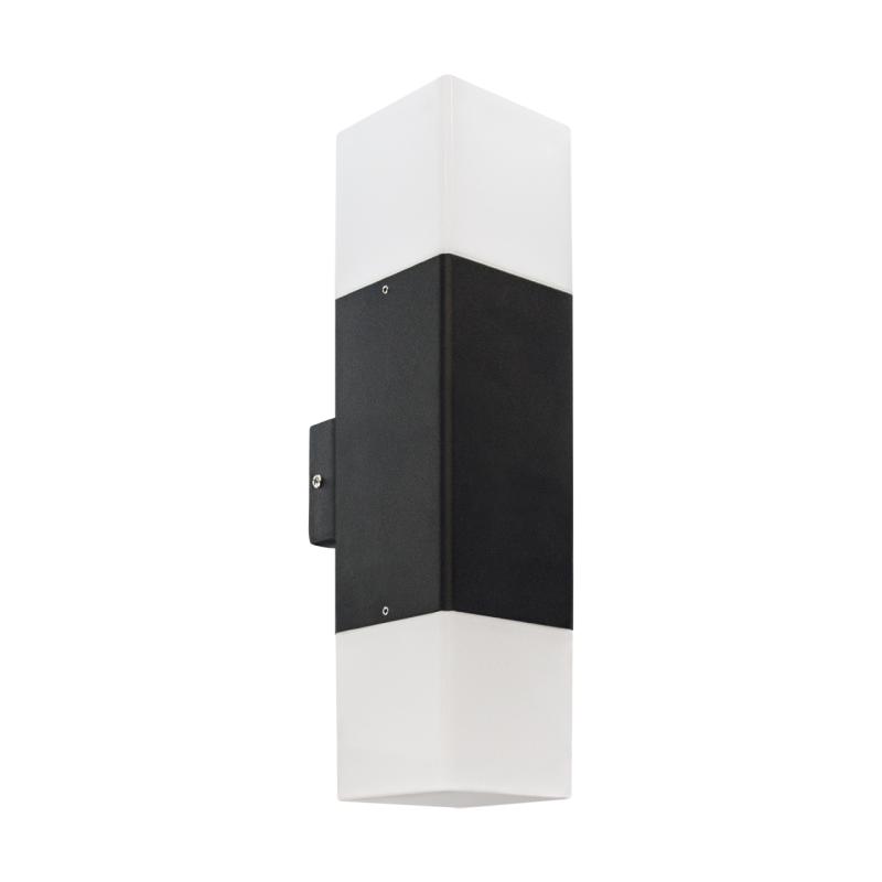 Kinkiet zewnętrzny ogrodowy elewacyjny GRYF 2xE27 D IP54 czarny