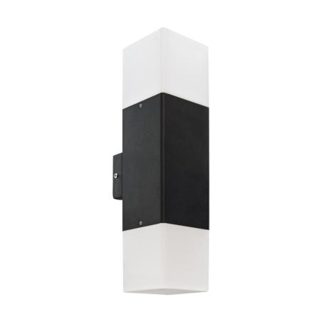 Kinkiet zewnętrzny ogrodowy elewacyjny GRYF 2xE27 D IP54 czarny