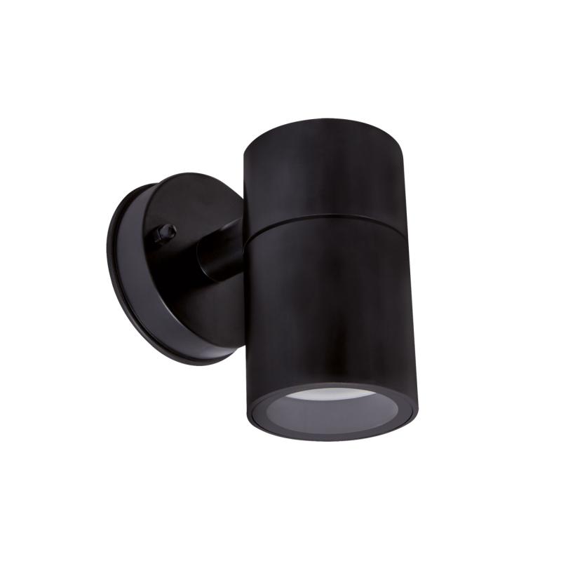 Kinkiet zewnętrzny ogrodowy elewacyjny GORDON GU10 IP54 czarny