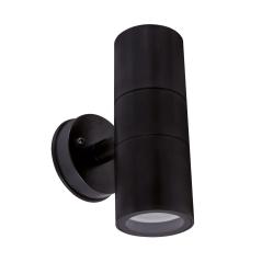 Kinkiet zewnętrzny ogrodowy elewacyjny GORDON 2xGU10 IP54 czarny