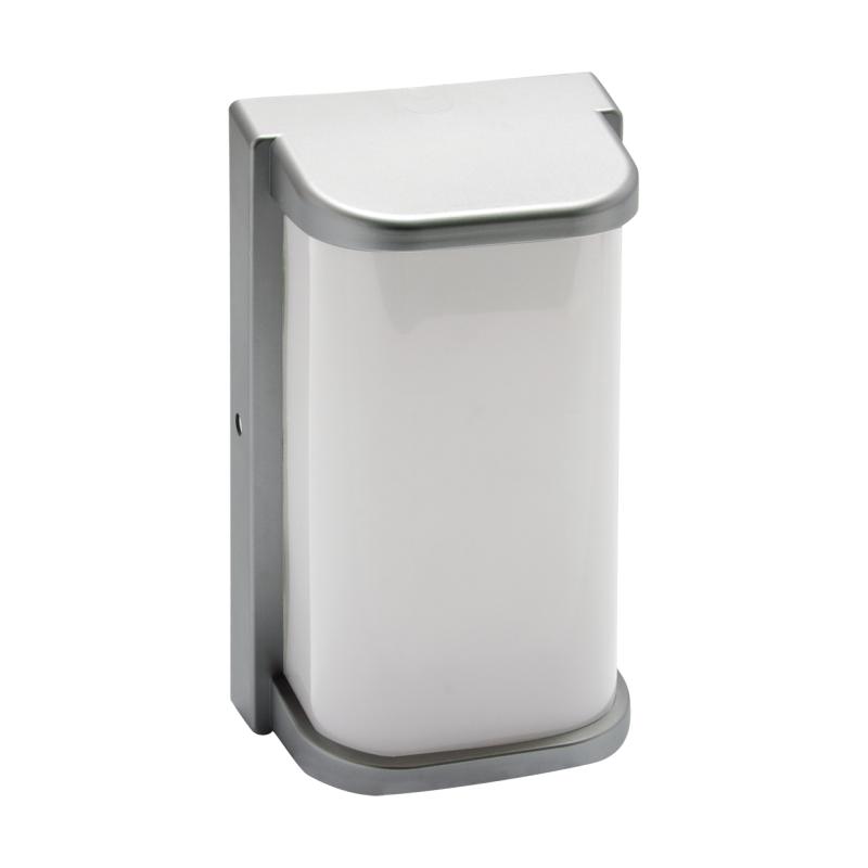 Kinkiet zewnętrzny ogrodowy elewacyjny NORTON LED D 10W 4100K IP65 srebrny