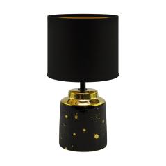 Lampka nocna stołowa HELENA E14 czarna