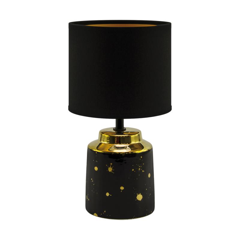 Lampka nocna stołowa HELENA E14 czarna