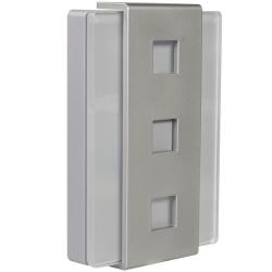 Gong dwutonowy Glasso GNS-248 srebrny Zamel