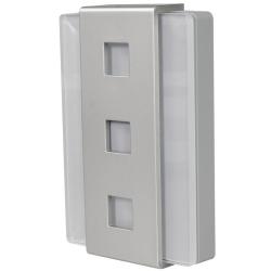 Gong dwutonowy Glasso GNS-248 srebrny Zamel