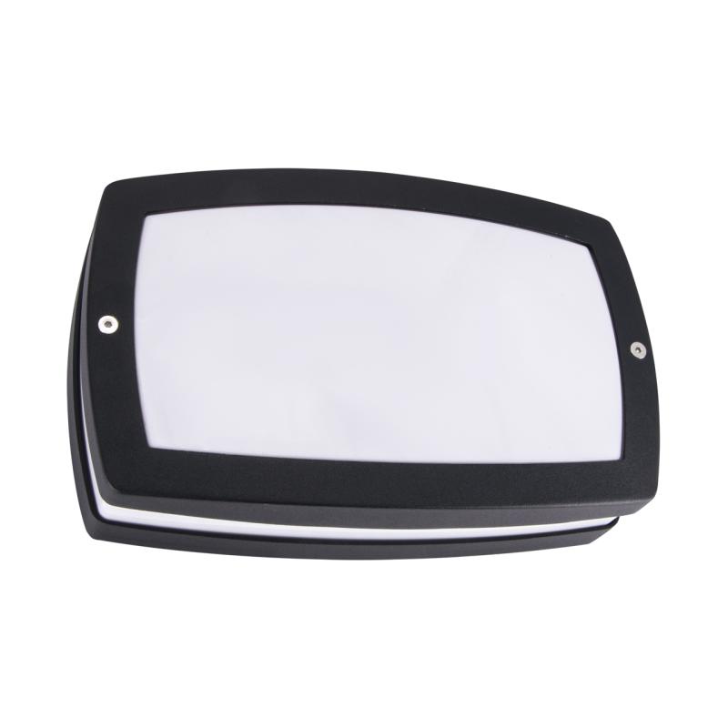 Kinkiet, plafon z numerem domu SOLINA LED L 8W 4100K IP54 czarny