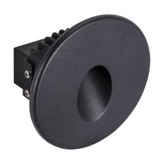 Oprawa schodowa LED  AZYL C 1,6W czarna 4000K