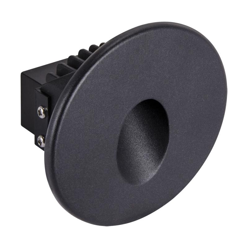 Oprawa schodowa LED  AZYL C 1,6W czarna 4000K