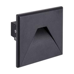 Oprawa schodowa LED  KURS D 1,6W czarna 4000K