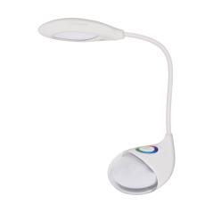 Lampka biurkowa BOA LED 6W RGB 4100K biała