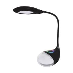Lampka biurkowa BOA LED 6W RGB 4100K czarna