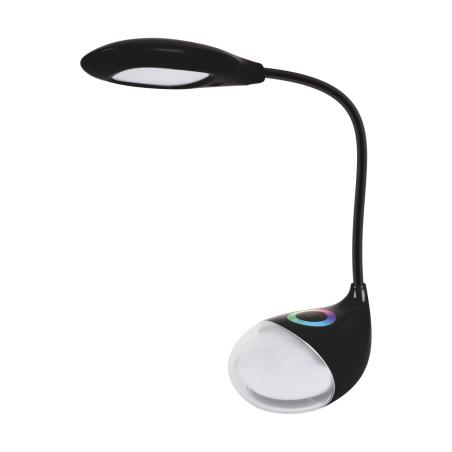 Lampka biurkowa BOA LED 6W RGB 4100K czarna