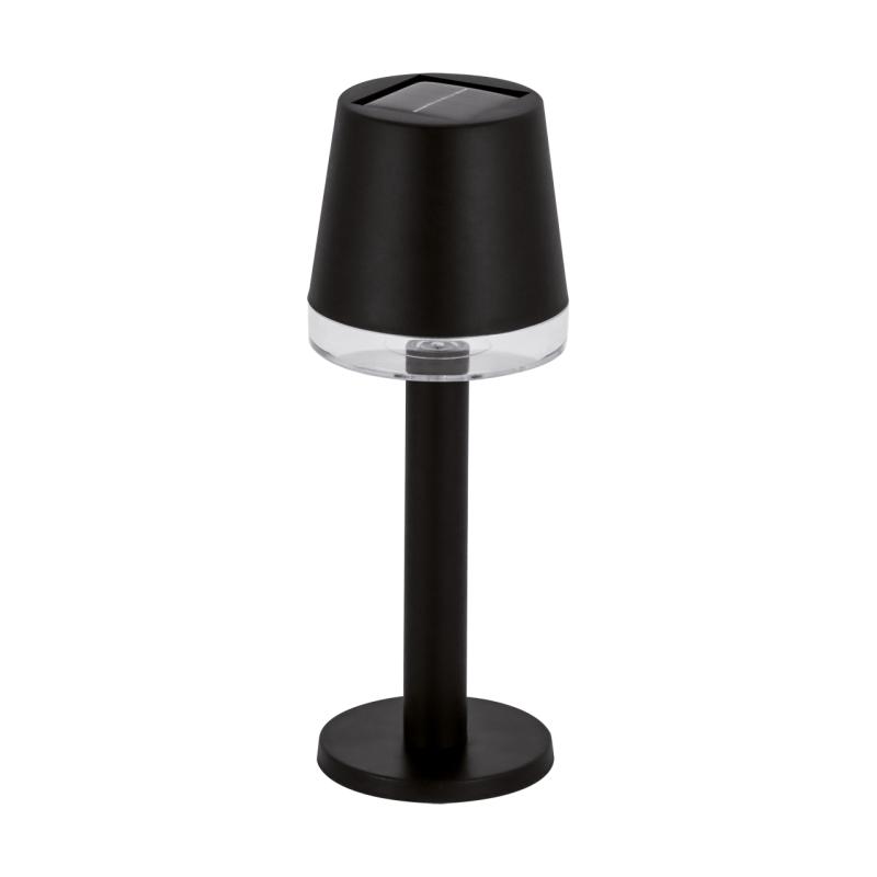 Lampa stojąca solarna LED TULIA LED 0,2W 3000K IP44 czarna