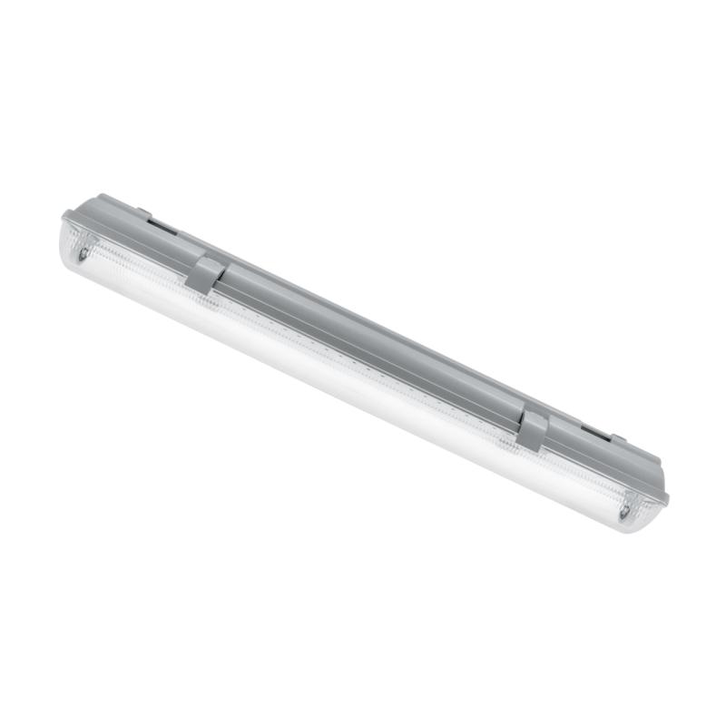 Oprawa hermetyczna pyłoszczelna do tub LED HERMAN 18W 1x60cm IP65 szara