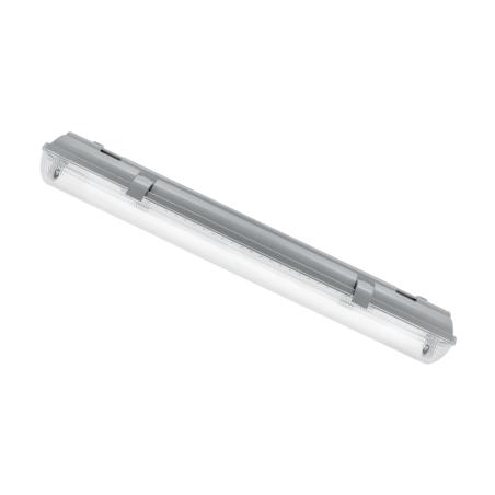 Oprawa hermetyczna pyłoszczelna do tub LED HERMAN 18W 1x60cm IP65 szara