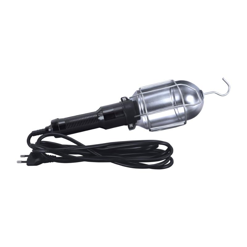 Oprawa przenośna warsztatowa WARTA E27 czarna