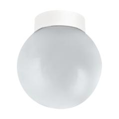 Oprawa sufitowa hermetyczna BALL LAMP E27 IP44 PC/ABS biała
