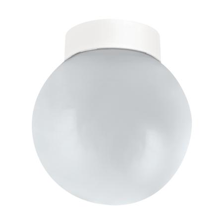 Oprawa sufitowa hermetyczna BALL LAMP E27 IP44 PC/ABS biała