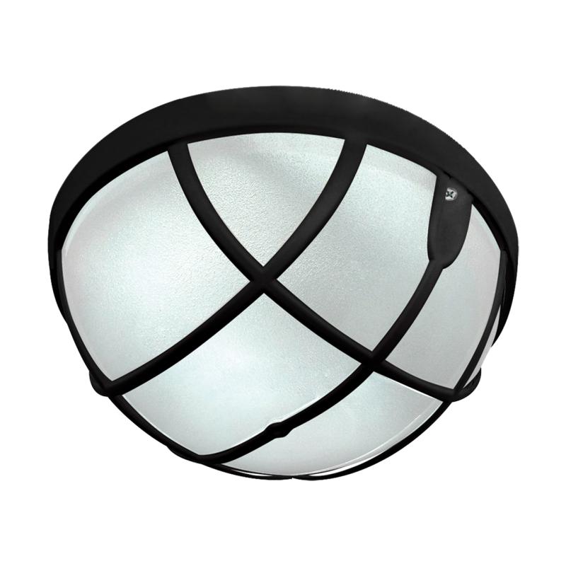 Plafoniera hermetyczna AQUA OPAQUE E27 IP65 czarna