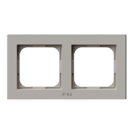 Ospel Sonata kaszmir - ramka IP44 RH-2R/82