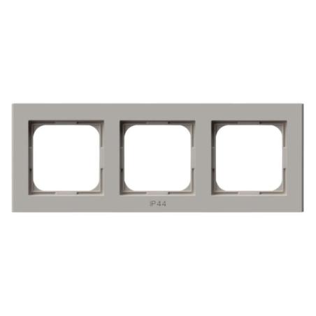 Ospel Sonata kaszmir - ramka IP44 RH- 3R/82