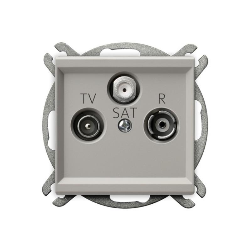 Ospel Sonata kaszmir - gniazdo RTV-SAT końcowe GPA-RS/m/82 Ospel Sonata kaszmir - gniazdo RTV-SAT końcowe GPA-RS/m/82