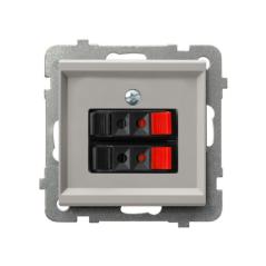 Ospel Sonata kaszmir - gniazdo głośnikowe GG-2R/m/82