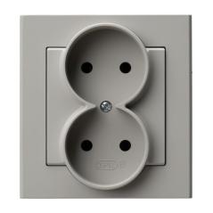 Ospel Sonata kaszmir - gniazdo podwójne GP-2R/82