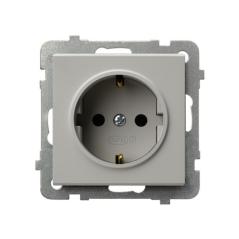 Ospel Sonata kaszmir - gniazdo pojedyncze  SCHUKO GP-1RS/m/82