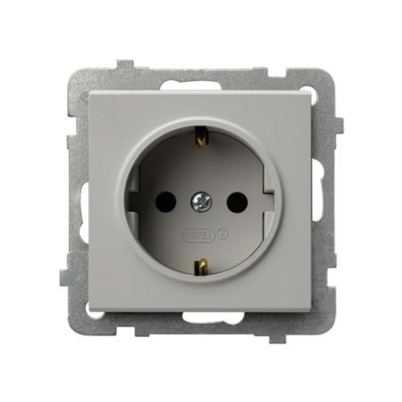 Ospel Sonata kaszmir - gniazdo pojedyncze  SCHUKO GP-1RS/m/82