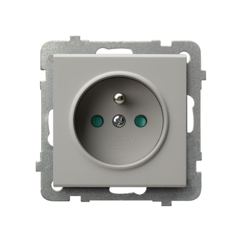 Ospel Sonata kaszmir - gniazdo pojedyncze (+0) z przesłonami GP-1RZP/m/82