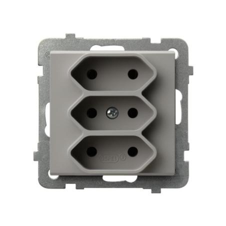 Ospel Sonata kaszmir - gniazdo potrójne GP-3R/m/82