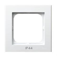 Ospel Sonata biały mat - ramka IP44 RH-1R/75